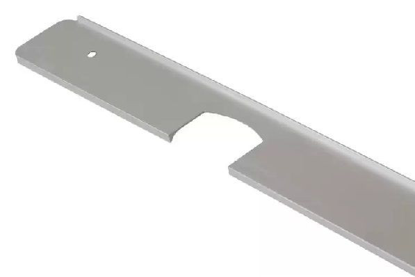 Планка соединительная угловая для столешницы 38 мм (алюминий) в Нижнем Тагиле - nizhnij-tagil.germes-mebel.ru - фото