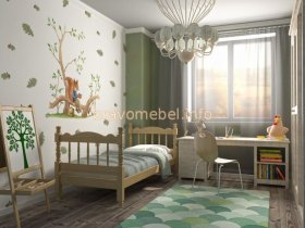 АЛЕНКА Кровать детская в Нижнем Тагиле - nizhnij-tagil.germes-mebel.ru | фото