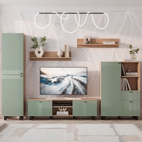 Гостиная Олива эвкалипт софт в Нижнем Тагиле - nizhnij-tagil.germes-mebel.ru | фото