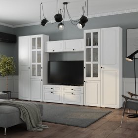 Гостиная Софт белый в Нижнем Тагиле - nizhnij-tagil.germes-mebel.ru | фото