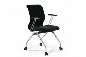 Кресло ErgoLife Sit 8 Mr4-4T основание F53.W02, черный/хром в Нижнем Тагиле - nizhnij-tagil.germes-mebel.ru | фото