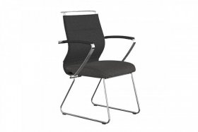 Кресло ErgoLife Sit Well M4-167K, темно-серый/хром в Нижнем Тагиле - nizhnij-tagil.germes-mebel.ru | фото
