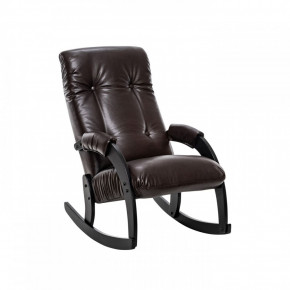 Кресло-качалка Модель 67 Венге, к/з Vegas Lite Amber в Нижнем Тагиле - nizhnij-tagil.germes-mebel.ru | фото