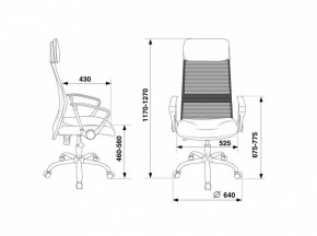 Кресло компьютерное KB-6N/SL/B/TW-11 в Нижнем Тагиле - nizhnij-tagil.germes-mebel.ru | фото