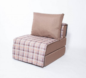 Кресло-кровать бескаркасное Харви (коричневый-квадро беж) в Нижнем Тагиле - nizhnij-tagil.germes-mebel.ru | фото