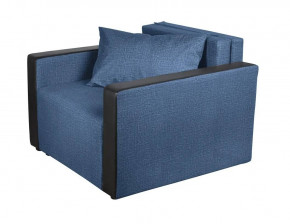 Кресло-кровать Милена с подлокотниками (синий) Велюр в Нижнем Тагиле - nizhnij-tagil.germes-mebel.ru | фото