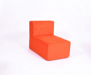 Кресло-модуль бескаркасное Тетрис 30 (Оранжевый) в Нижнем Тагиле - nizhnij-tagil.germes-mebel.ru | фото