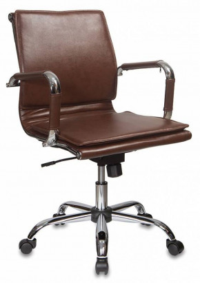 Кресло руководителя Бюрократ CH-993-LOW/BROWN коричневый в Нижнем Тагиле - nizhnij-tagil.germes-mebel.ru | фото