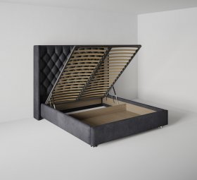 Кровать Версаль люкс 0.8 м с подъемным механизмом в Нижнем Тагиле - nizhnij-tagil.germes-mebel.ru | фото