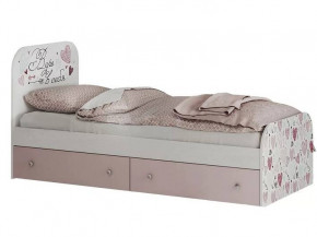 Кровать детская Малибу КР-10 + Настил ЛДСП 0.8 белый в Нижнем Тагиле - nizhnij-tagil.germes-mebel.ru | фото