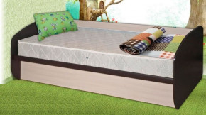 Кровать КД-1.8 с подъемным механизмом (Венге/Дуб молочный) в Нижнем Тагиле - nizhnij-tagil.germes-mebel.ru | фото
