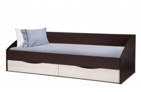Кровать одинарная "Фея - 3" симметричная New (2000Х900) венге/вудлайн кремовый в Нижнем Тагиле - nizhnij-tagil.germes-mebel.ru | фото