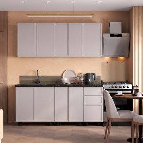 Кухня 1,8 м Астрид моно айриш в Нижнем Тагиле - nizhnij-tagil.germes-mebel.ru | фото