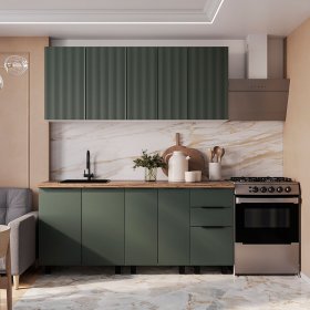Кухня София 1,8 м авокадо в Нижнем Тагиле - nizhnij-tagil.germes-mebel.ru | фото