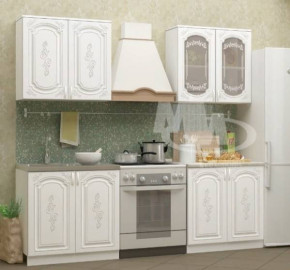 ЛИЗА-2 Кухонный гарнитур 1,6 Белый глянец холодный в Нижнем Тагиле - nizhnij-tagil.germes-mebel.ru | фото