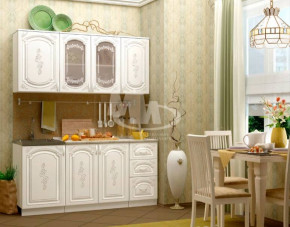 ЛИЗА-2 Кухонный гарнитур 1,7 Белый глянец холодный в Нижнем Тагиле - nizhnij-tagil.germes-mebel.ru | фото