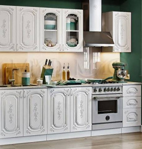 ЛИЗА-2 Кухонный гарнитур 1,8 Белый глянец холодный в Нижнем Тагиле - nizhnij-tagil.germes-mebel.ru | фото