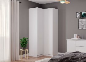 Шкаф угловой МОРИ МШУ 940, белый в Нижнем Тагиле - nizhnij-tagil.germes-mebel.ru | фото