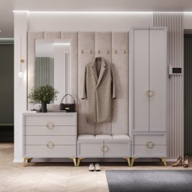 Прихожая Эстетика кашемир в Нижнем Тагиле - nizhnij-tagil.germes-mebel.ru | фото
