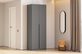 Шкаф шк-5 графит 800, 2 полки в Нижнем Тагиле - nizhnij-tagil.germes-mebel.ru | фото
