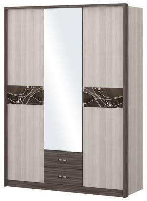 Шкаф 3-х дверный с зеркалом Шк68.2 МС Николь в Нижнем Тагиле - nizhnij-tagil.germes-mebel.ru | фото