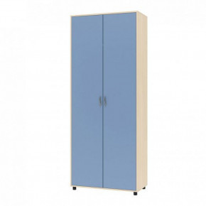 Шкаф для одежды Дельта-2 Дуб молочный/Голубой в Нижнем Тагиле - nizhnij-tagil.germes-mebel.ru | фото