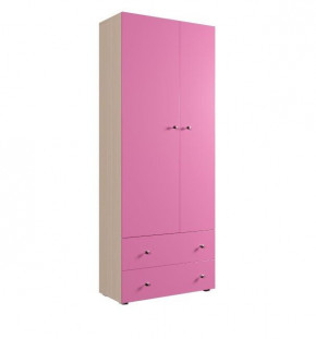 Шкаф ДМ 800 с 2-мя ящиками (розовый) в Нижнем Тагиле - nizhnij-tagil.germes-mebel.ru | фото